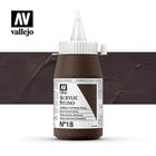 Vallejo Acrylic Studio -18 Burnt Umber (Hue), (3) - Vallejo Arcylic Studio