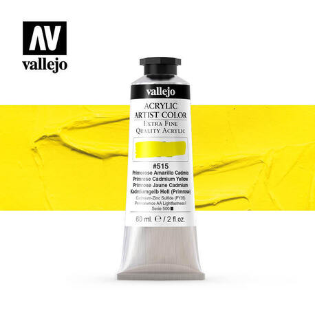  Vallejo Acrylic Artist -515 Primrose Cadmium Yellow