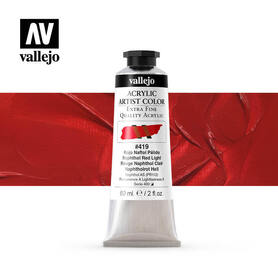 Vallejo Acrylic Artist 60 ml - 419 Naphthol Red Light