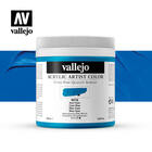 Vallejo Acrylic Artist -416 Cyan Blue, (3) - Vallejo Acrylic Artist - Artystyczne Farby Akrylowe
