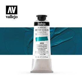 Vallejo Acrylic Artist 60 ml - 604 Cobalt Turquoise