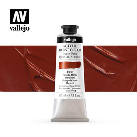 Vallejo Acrylic Artist 60 ml - 306 Mars Red