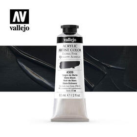 Vallejo Acrylic Artist 60 ml -309 Mars Black
