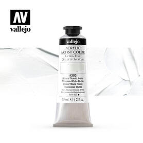 Vallejo Acrylic Artist 60 ml - 303 Titanium White Rutile