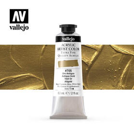 Vallejo Acrylic Artist 60 ml -705 Antique Gold