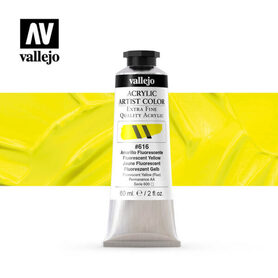 Vallejo Acrylic Artist 60 ml - 616 Fluorescent Yellow
