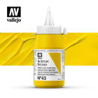 Vallejo Acrylic Studio -43 Cadmium Yellow Light (Hue), (3) - Vallejo Arcylic Studio - Studyjne Farby Akrylowe