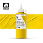 Vallejo Acrylic Studio -43 Cadmium Yellow Light (Hue), (4) - Vallejo Arcylic Studio - Studyjne Farby Akrylowe