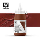 Vallejo Acrylic Studio -20 Burnt Sienna (Hue),, (2) - Vallejo Arcylic Studio