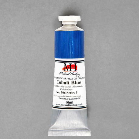 Michael Harding Artystyczne Farby Olejne 40 ml -506 Cobalt Blue, (1) - Michael Harding Artist Oil  40 ml
