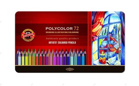 KOH-I-NOOR  Kredki ołówkowe Polycolor 72 kolorów
