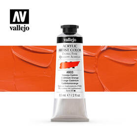 Vallejo Acrylic Artist 60 ml -803 Cadmium Orange