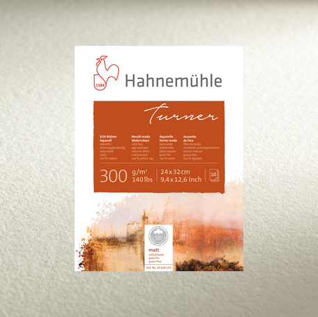 Hahnemuhle - Blok akwarelowy William Turner- 300g 30 x 40 cm