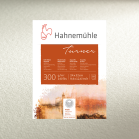Hahnemuhle -Blok  akwarelowy William Turner-300g 36 x 48 cm