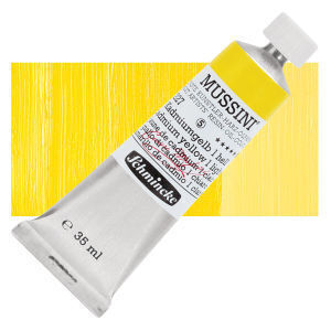 Schmincke Mussini Oil- 227 Cadmium Yellow 1 Light, (1) - Schmincke Mussini Oil - Artystyczne Farby Olejne