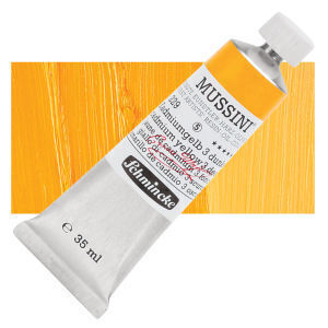 Schmincke Mussini Oil- 229 Cadmium Yellow 3 Deep, (1) - Schmincke Mussini Oil - Artystyczne Farby Olejne