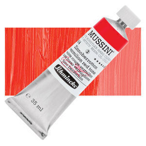 Schmincke Mussini Oil- 364 Vermillion Red hue, (1) - Schmincke Mussini Oil 