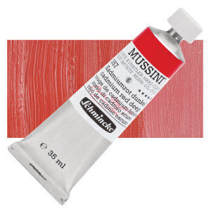 Schmincke Mussini Oil- 357 Cadmium Red Deep, (1) - Schmincke Mussini Oil - Artystyczne Farby Olejne