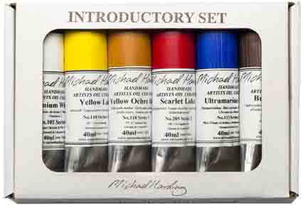 Michael Harding Introductory Set 6x 40 ml, (1) - Komplety Farb Olejnych