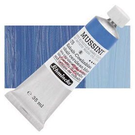 Schmincke Mussini Oil- 475  Cobalt Cerulean Blue