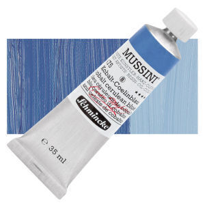 Schmincke Mussini Oil- 475  Cobalt Cerulean Blue, (1) - Schmincke Mussini Oil - Artystyczne Farby Olejne