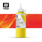 Vallejo Acrylic Studio -931 Fluorescent Gold Yellow, (2) - Vallejo Arcylic Studio - Studyjne Farby Akrylowe