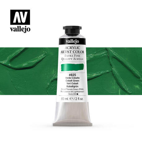Vallejo Acrylic Artist -825 Cobalt Green