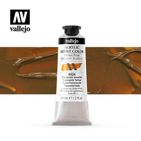 Vallejo Acrylic Artist 60 ml -424 Transoxide Yellow