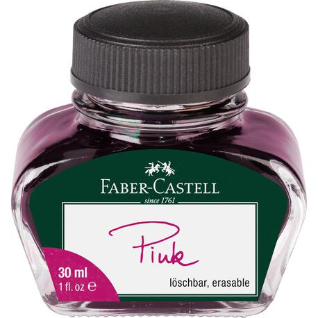 Faber-Castell Atrament Różowy 30 ml, (1) - Tusze, Atramenty