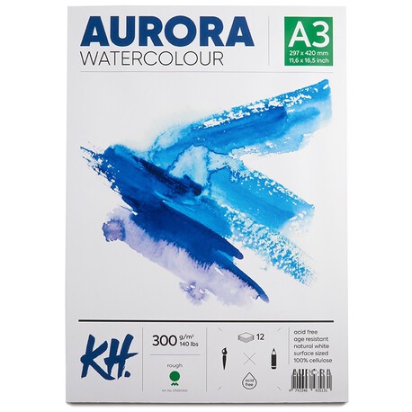 Aurora Blok Akwarelowy Rough 300g A3