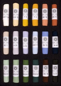 Unison Colour  Pastele Suche Landscape Set 18 kolorów