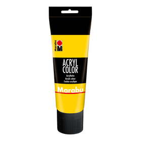 Marabu  Acryl Color  -  019 Yellow 225 ml