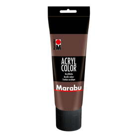  Marabu  Acryl Color - 040 Medium Brown 225 ml