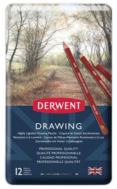 Derwent Drawing 12 kolorów