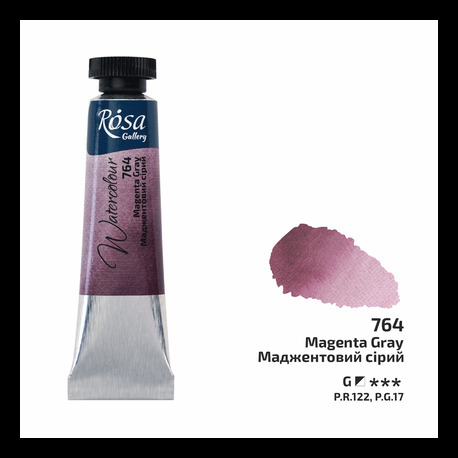 Rosa Akwarela - 764 Magenta Gray 10 ml