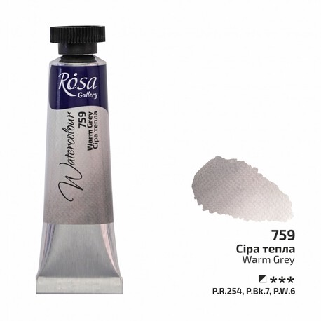 Rosa Akwarela - 759 Warm Grey 10 ml