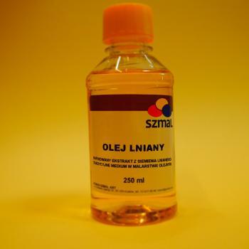Szmal -  Olej lniany 250ml, (1) - Do Farb Olejnych