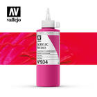Vallejo Acrylic Studio -934 Red Pink Fluorescent, (3) - Vallejo Arcylic Studio - Studyjne Farby Akrylowe
