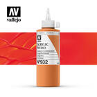 Vallejo Acrylic Studio -932 Orange Fluorescent, (2) - Vallejo Arcylic Studio