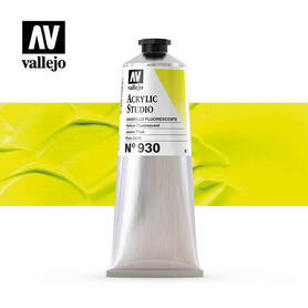 Vallejo Acrylic Studio -930 Yellow Fluorescent