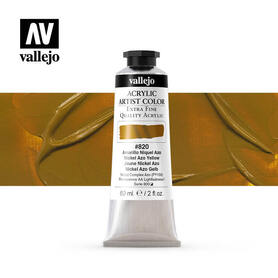 Vallejo Acrylic Artist 60 ml - 820 Nickel Azo Yellow