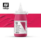 Vallejo Acylic Studio -57 Rose Red Azo , (2) - Vallejo Arcylic Studio - Studyjne Farby Akrylowe