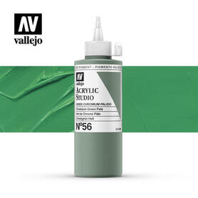 Vallejo Acrylic Studio -56 Chromium Green Pale
