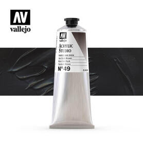 Vallejo Acrylic Studio -49 Van Dyck Brown
