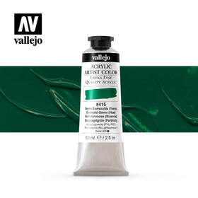 Vallejo Acrylic Artist 60ml - 415 Emerald Green (Hue)