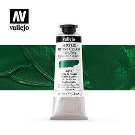Vallejo Acrylic Artist 60 ml - 411 Hooker’s Green